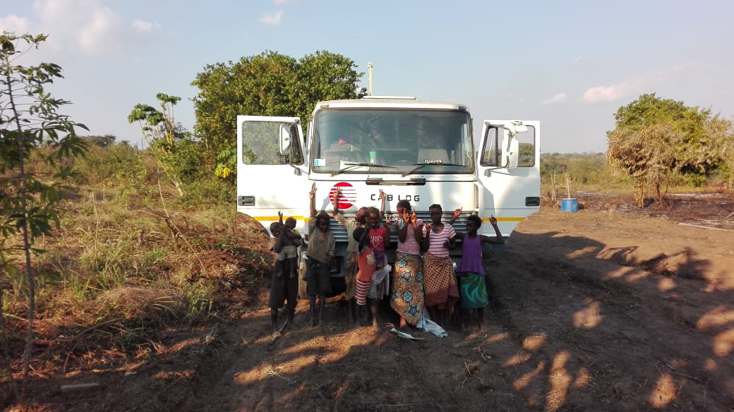 Camion donato da Cab Log al Mozambico