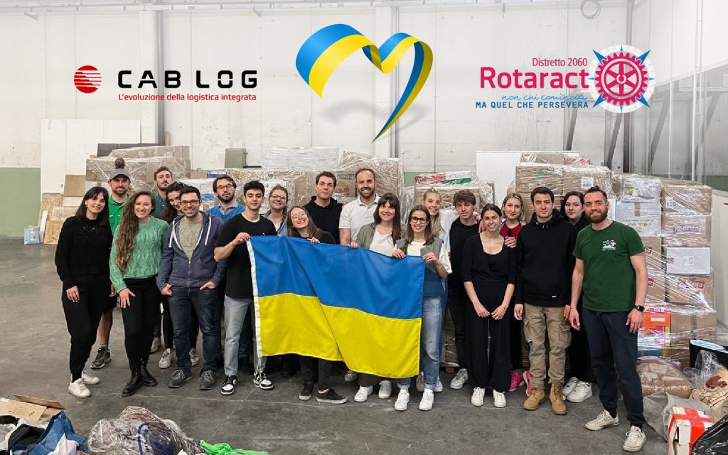 Cab Log e Rotaract2060 uniti per l'Ucraina